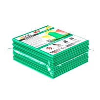 Мешки для мусора 160 л, зеленые, в пачке 10 шт., ПВД, 40 мкм, 900х1100 мм, i-Bag в Сосновом Бору