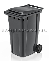 Контейнер для мусора 240 л серый облегченный 240 серый в Сосновом Бору