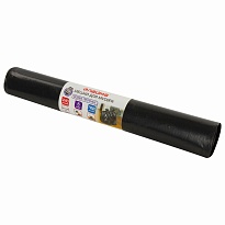 Мешки для мусора 240 л, черные, в рулоне 5 шт., ПВД 80 мкм, 1400х900 мм, LAIMA, 605339 в Сосновом Бору