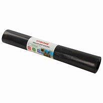 Мешки для мусора 240 л, черные, в рулоне 10 шт., ПВД 50 мкм, 1400х900 мм, LAIMA, 605337 в Сосновом Бору