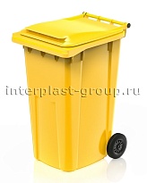 Контейнер для мусора 240 л желтый облегченный 240 желтый в Сосновом Бору Контейнер для мусора 240 л желтый облегченный 240 желтый в Сосновом Бору