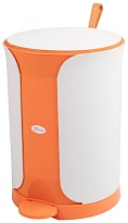 Контейнер для мусора Sтилъ с педалью 11 л оранжевый 11 оранжевый в Сосновом Бору